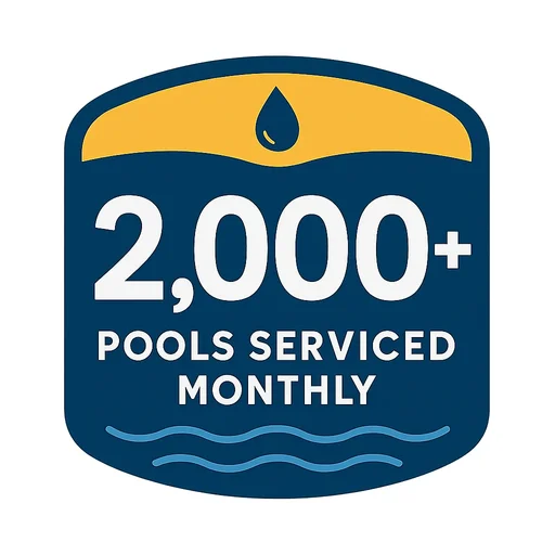 2,000+ Pools Serviced Monthly - Trusted by Central Florida Homeowners